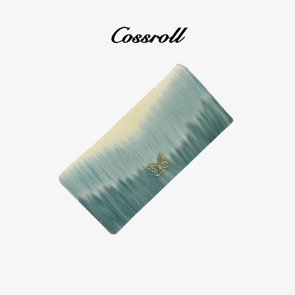 Gradient Women Wallets Colors Customize Wholesale - cossroll.leather