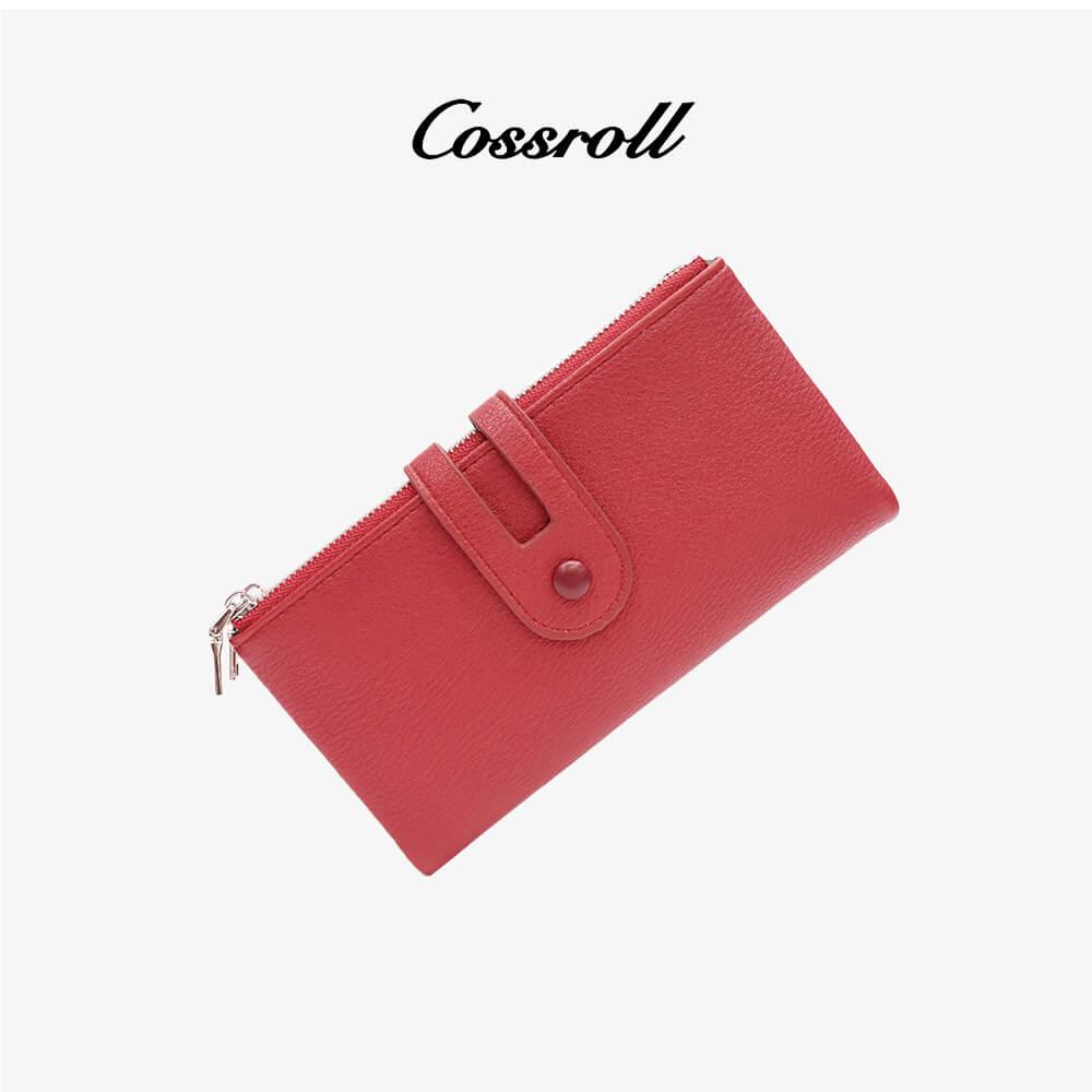 Women PU Leather Wallets Handmade Wholesale - cossroll.leather