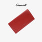 Women Minimalist Leather Wallets Bifold - cossroll.leather