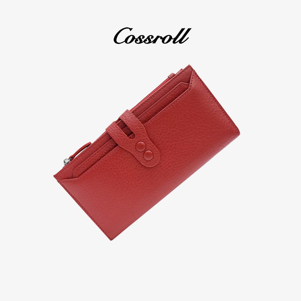 Women Long Genuine Leather Wallet Manufacturer