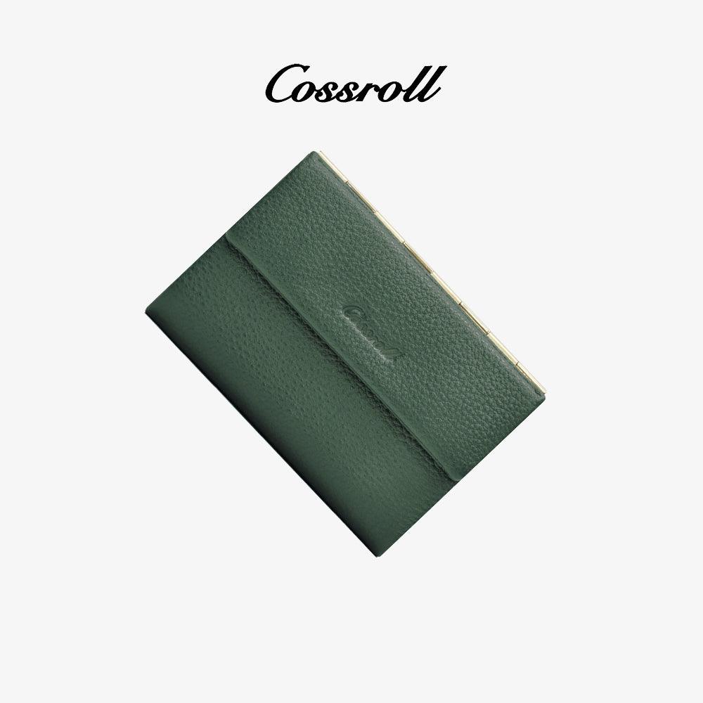 Clutch Wallet Leather Card Slots Women Purse Wholesale - cossroll.leather