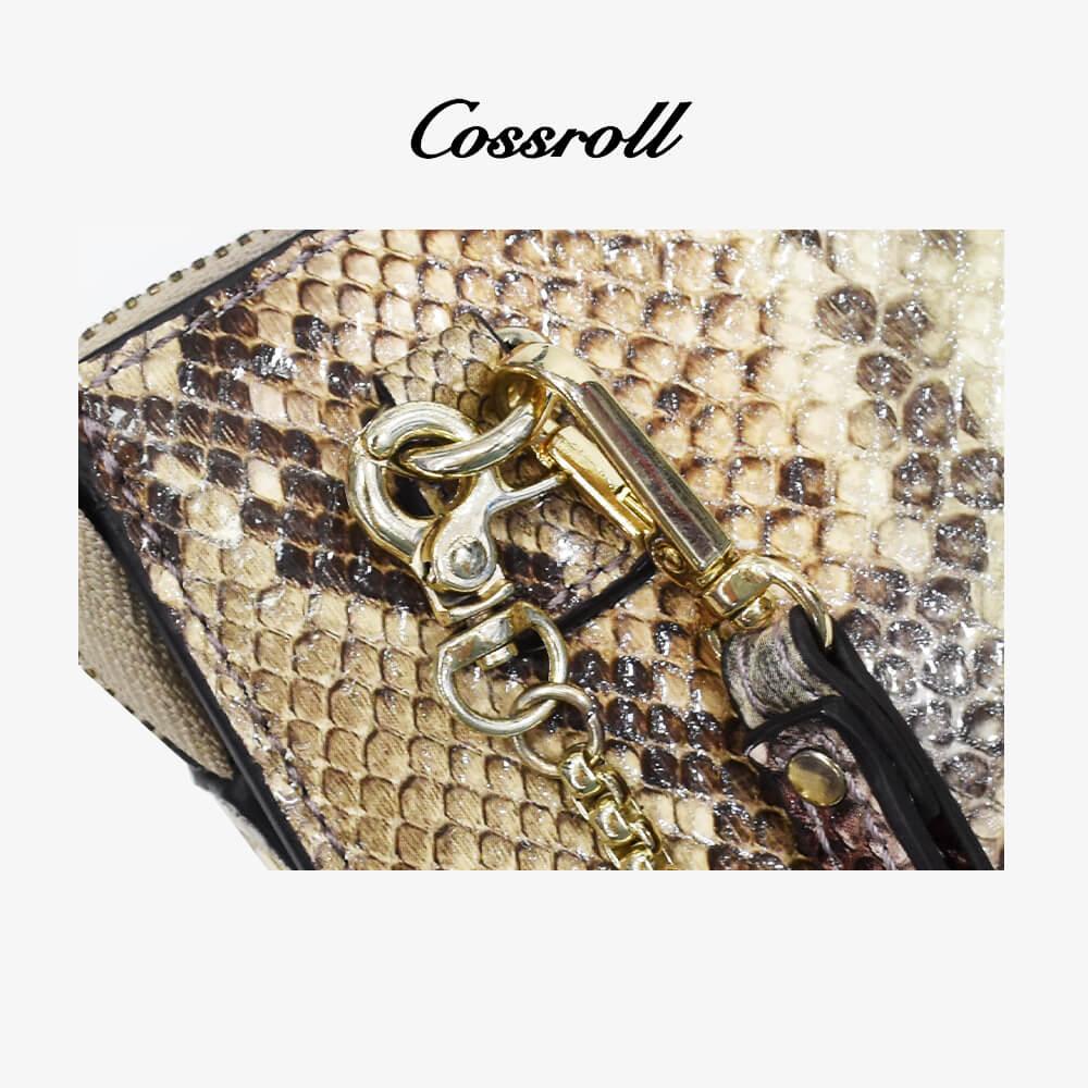 Python Prints Clutch Leather Bag Manufacturer Supplier