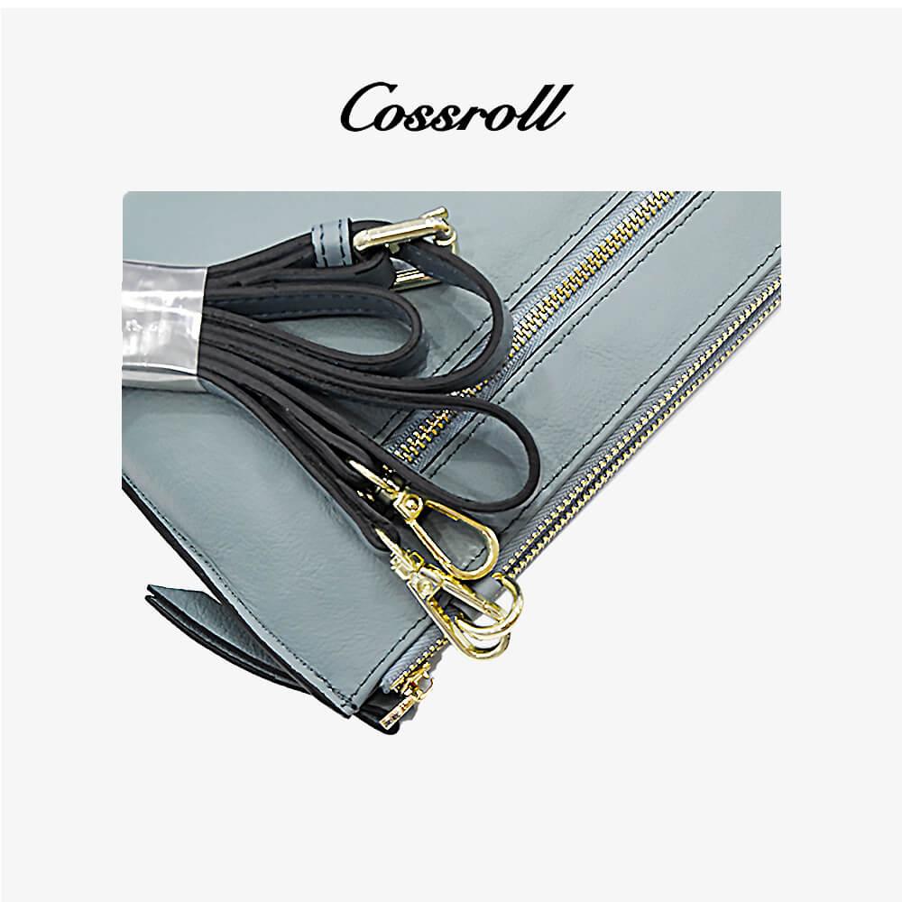 Leather Crossbody Bag Clutch Wallet Multi Function - cossroll.leather