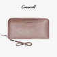 Clutch Around Zipper Long Leather Wallet Maker