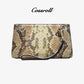 Python Prints Clutch Leather Bag Manufacturer Supplier